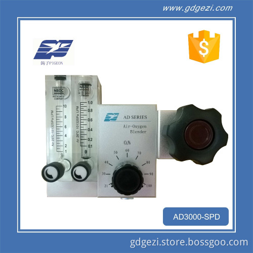 National Air-oxygen Blender Mixer for Artificial Heart-Lung Machine AD3000-SPD